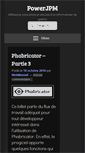 Mobile Screenshot of powerjpm.info