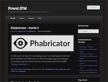 Tablet Screenshot of powerjpm.info
